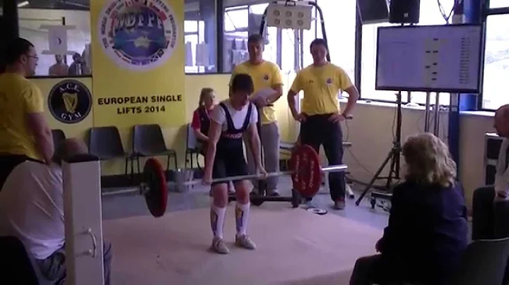 Sharon Magee 100.5kg World Record Deadlift Attempt.