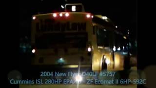 SEPTA Route K: 2004 New Flyer D40LF #5757 Musical Bus!