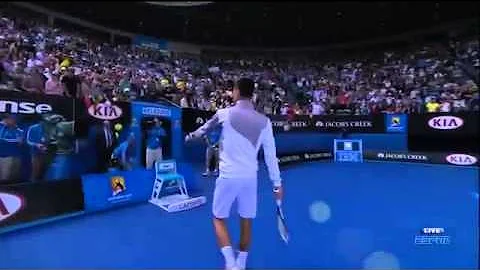 Novak Djokovic Does Boris Becker Impression‬   YouTube