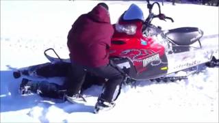 Snowmobile Crash Compilation 2016/2017