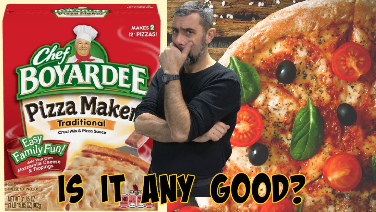 I Make A Chef Boyardee Pizza Kit. Is That Smoke? Best Video I've Ever