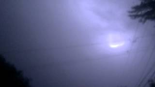 Lightning in 240fps shot on iPhone 6+