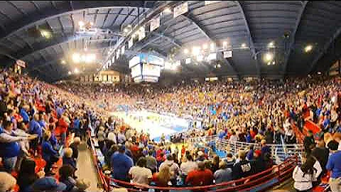 KU's Alma Mater, RCJH & I'm a Jayhawk at Allen Fieldhouse during KU vs SUU game 11/18/2022.