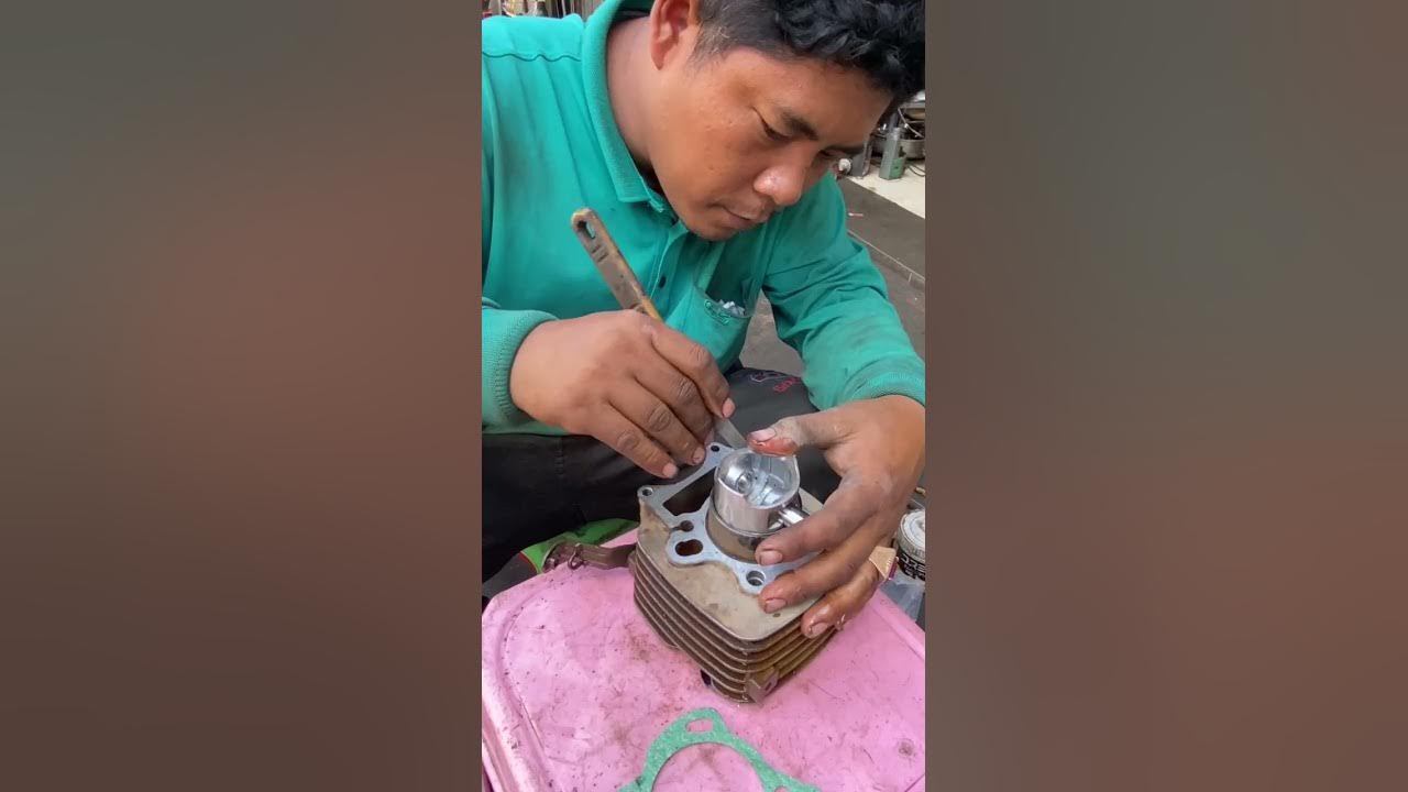 How to Fix Motorcycle Cylinder and Top Quality Motorcycle YouTube