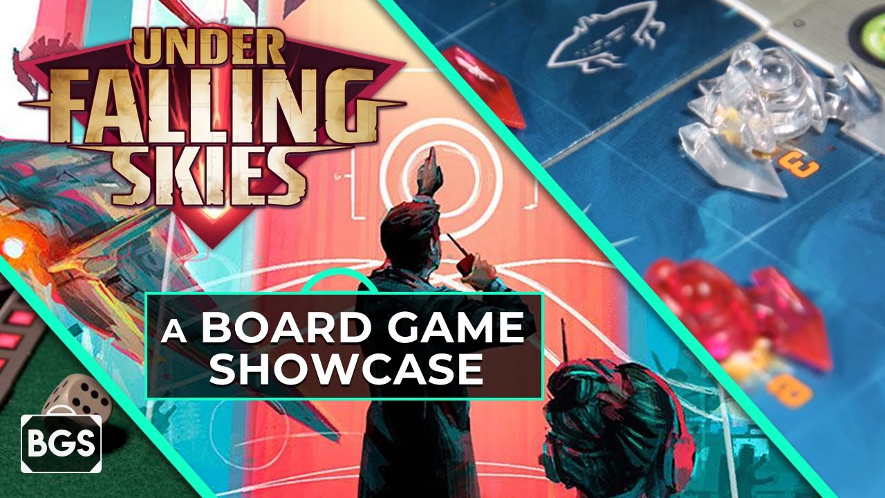 UNDER FALLING SKIES - a board game showcase