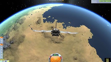 Hi-Speed re-entry maneuver and failed water landing KSP