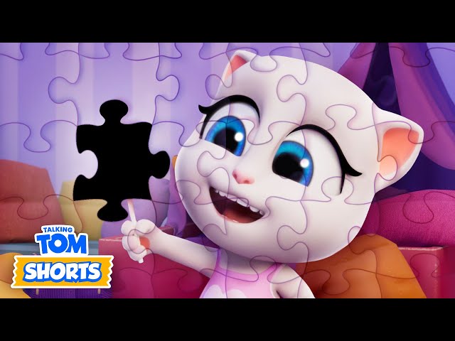 🧩🔎 The Lost Puzzle Piece 🤔 Talking Tom Shorts - YouTube