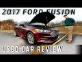 2017 Ford Fusion SE Review, Features
