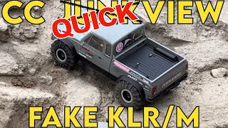 Crawler Canyon Junkview:  fake Ottsix KLR/M 1.9