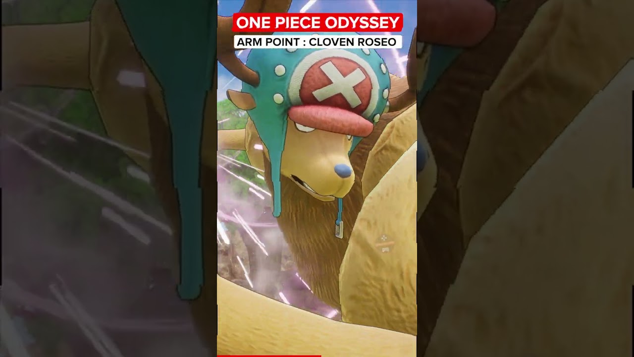 ONE PIECE ODYSSEY - ARM POINT CLOVEN ROSEO | Chopper [4K 60FPS] 