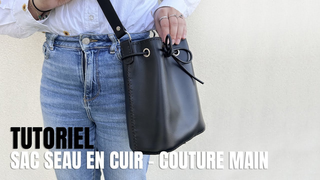 Kit DIY Sac Seau En Cuir PU Rose – Ensemble Couture & Tricot Pour Fabriquer Son Sac à Bandoulière Élégant, Perles & Chaîne Métal Inclus, Idéal Débutantes