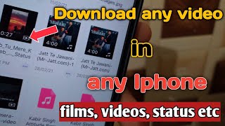 Wow! Download any video in any iphone without jailbreak and pc. // #laddidhiman //. screenshot 4