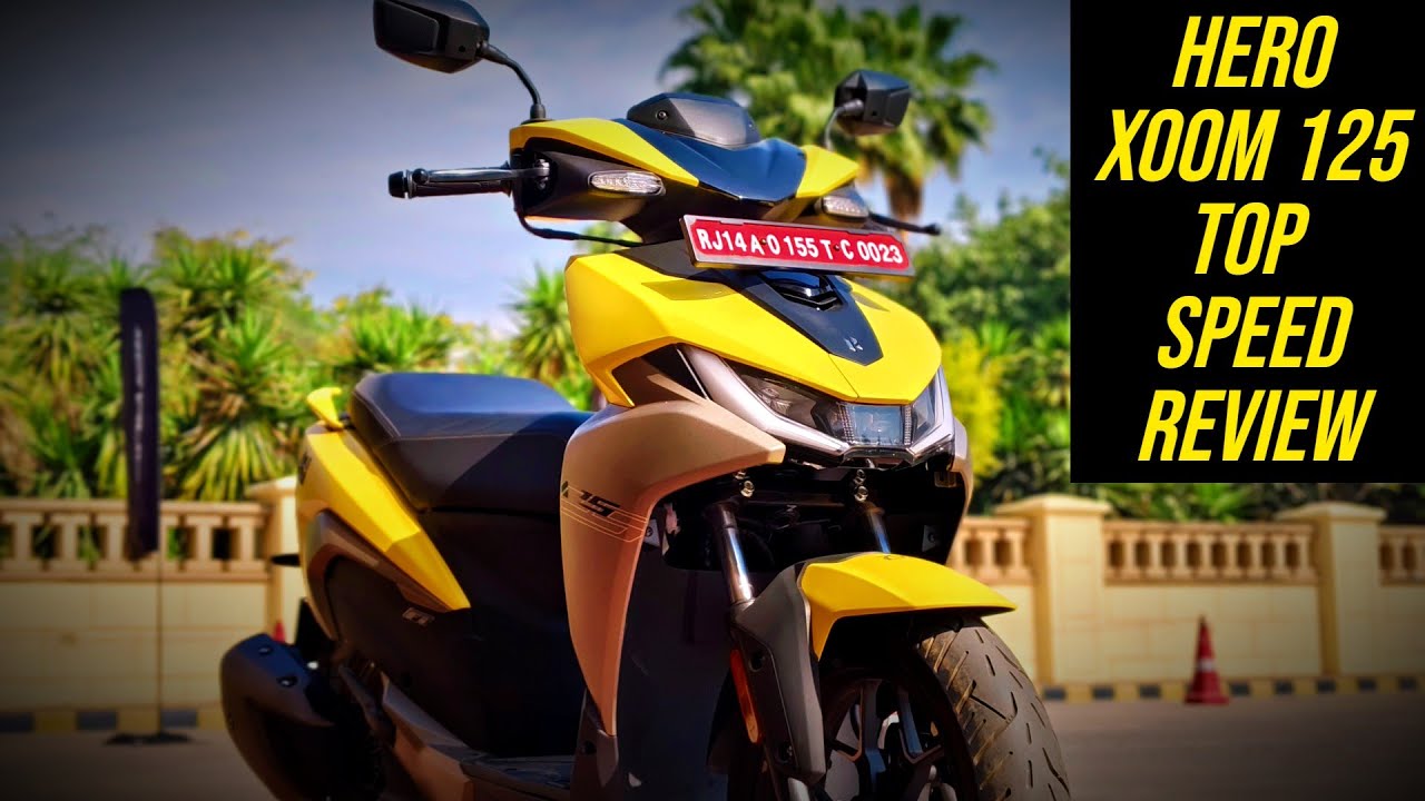 Hero Xoom 125 First Ride Review | Fastest 125 cc Scooter in India