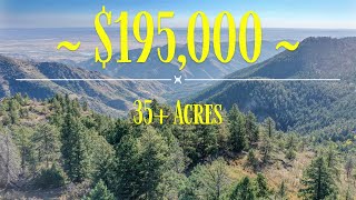 The Hillside Haven -35 Acres of Undeveloped land for only $195,000