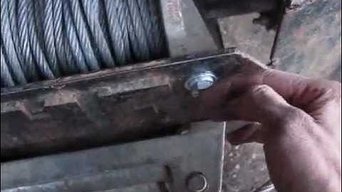 Lazy Day + Winch Installed! (02/20/12)