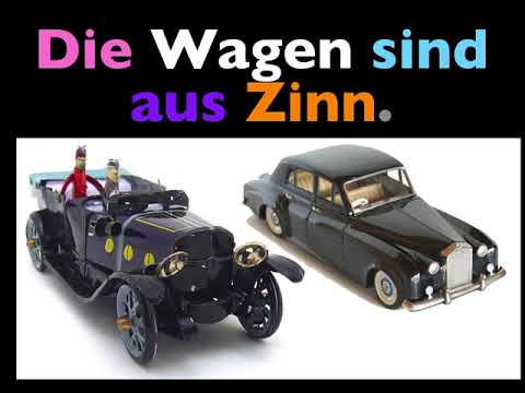 Let's Learn German! Lesson 72: made of metal, copper, tin, aluminum, iron, steel & lead