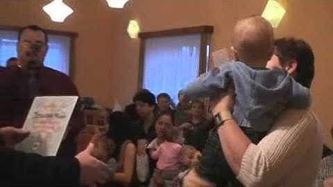 Vítání občánků ve Vřesině