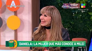 Daniela: la mujer que más conoce a Javier Milei