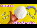 🌈🌟‼️Receta fácil de porcelana fría 🌈‼️ #porcelanafria #biscuit #fimo #coldporcelain #polymerclay