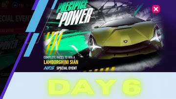 Need For Speed: No Limits | 2021 Lamborghini Sian (Precipice Of Power - Day 6 | Crucible)