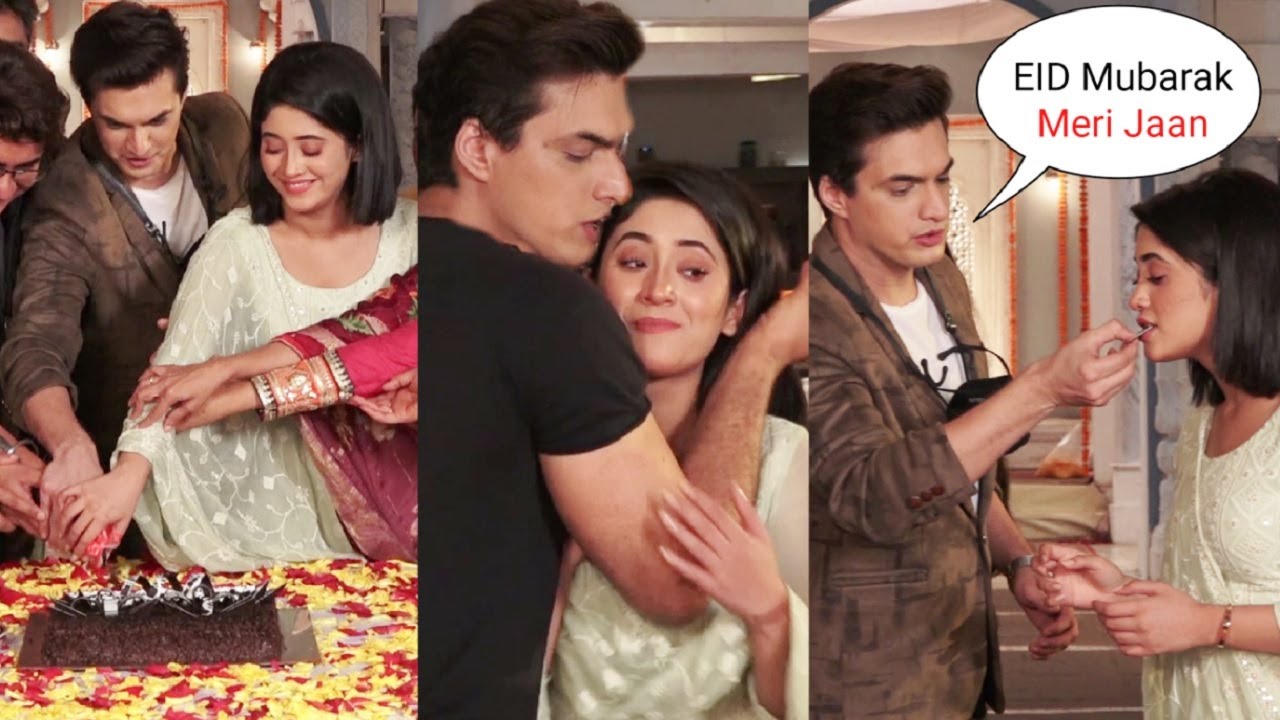 Mohsin Khan EID Celebration 2021 With Shivangi Joshi And Yeh Rishta Kya Kehlata Hai Cast
