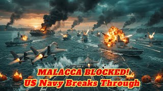 China Blockades Malacca Strait - US Carrier Strikes In 15 MIN! screenshot 5