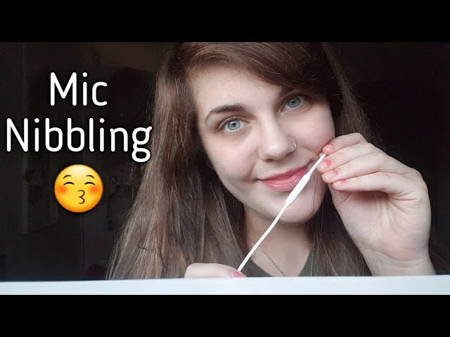 ASMR || Mic Nibbling 😍😚 | Whispering Up Close ||