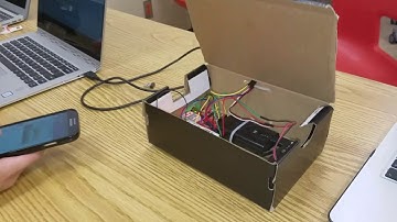 Wireless Controlled Mini Garage Door SJSU CMPE 30 project