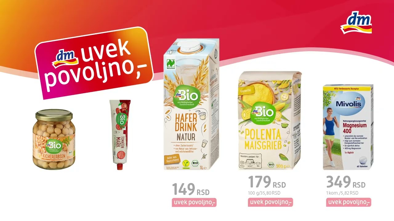 dm - tu kupujem uvek povoljno