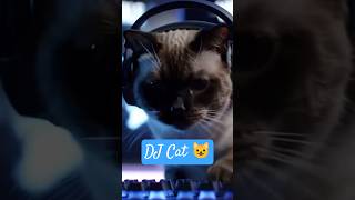 Dj Cat cat animals aigenerated  dj shorts viral