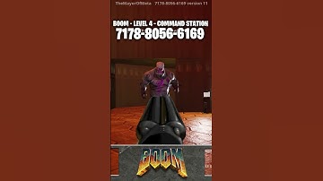 #Fortnite #Doom #UEFN 💀BOOM💀 Level 4 - Command Station #Remake - #islandcode in Description