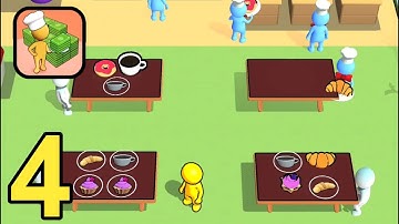 My Cafe Empire - Gameplay walkthrough Part 4 - Max Level ( Android,iOS )