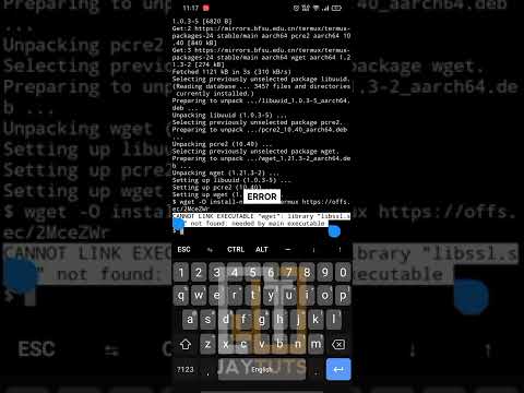 How to fix "wget": library "libssl.so.3" not found: needed by main executable in termux