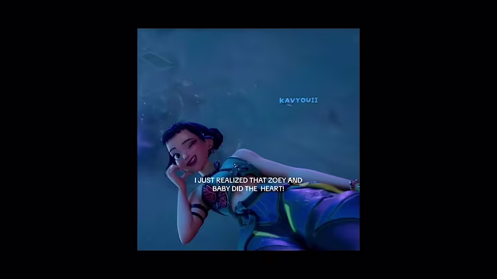 baby and  zoey did the heart🥰  (kpop demon hunter)#babysaja #zoey#kpopdemonhunters #animation#zoey