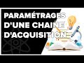 Paramètre d’une chaîne d’acquisition 2/2 : Filtrage