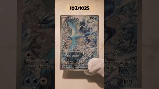Collecting The Entire English Pokedex (IR/SIR) - 103/1025 Articuno