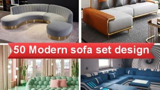 50 Modern sofa set design for living , sofa set for office room , home at villa