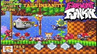 Friday Night Funkin Tails Insanity - Android Port Gameplay