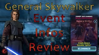 General Skywalker Helden-Event | Kampf auf Kamino | Infos und Review | SWGoH