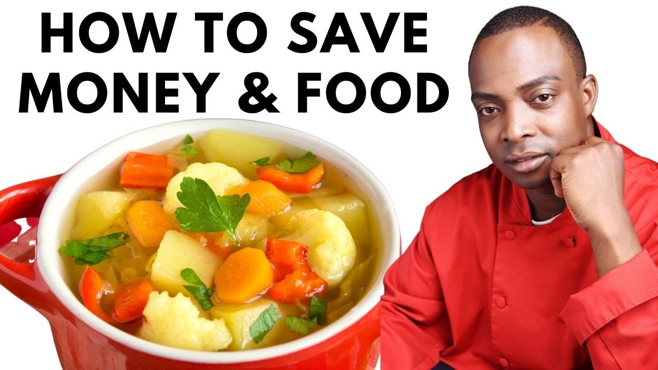 Stop! how to Save money on food, Let’s make a Leftover-vegetable soup for Sunday & monday dinner! | Chef Ricardo Cooking