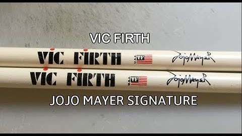 Vic Firth Jojo Mayer Signature Stick - (Quick Review/Demonstration)