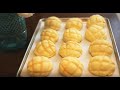 日式菠萝包/Melon bread