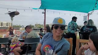 Quick Metrolink sighting on top of the Lighthouse Oyster Bar & Grill!