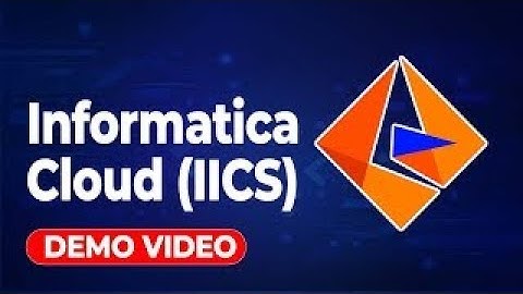 Informatica Intelligent Cloud Services (IICS) Online Demo by Visualpath | +91 9989971070