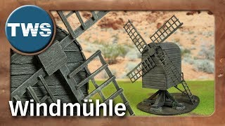 Tutorial: Windmühle / windmill (Tabletop-Gelände, TWS)