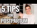 5 Tips You NEED to Know for Postpartum - Mom & Baby | Sarah Lavonne