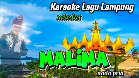 MALIMA Karaoke Lagu Lampung mixdut nada pria cipt. Winda Sanjaya