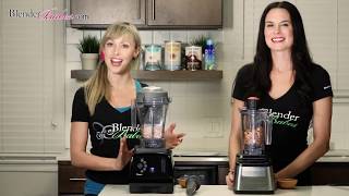 Blendtec vs Vitamix Almond Butter Blend Off!! Blender Babes