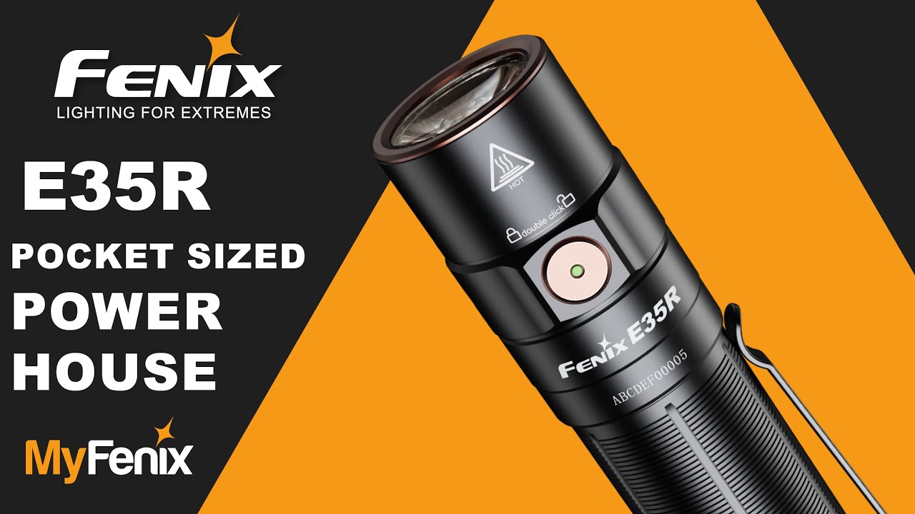 Lampe torche Fenix E35R 3000 lm rechargeable USB‑C