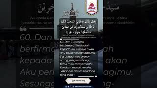 Qs Ghafir Ayat 60